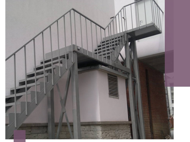 Монтаж пожарных лестниц под ключ в Брянске с гарантией качества