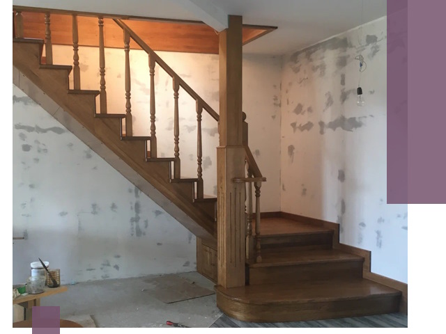 Ремонт деревянных лестниц в Брянске: быстро и качественно