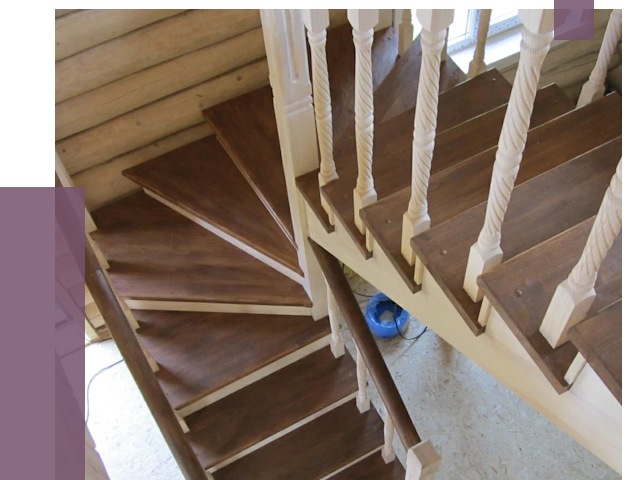 Реставрация деревянных лестниц в Брянске от 4515 руб.