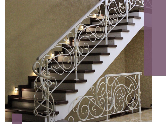 Кованые лестницы под ключ в Брянске — изготовление и монтаж