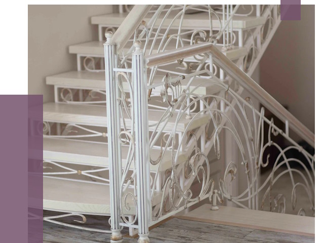 Изготовление кованых лестниц на заказ в Брянске от 91384 руб. | ПРОЛЁТ-Бнк