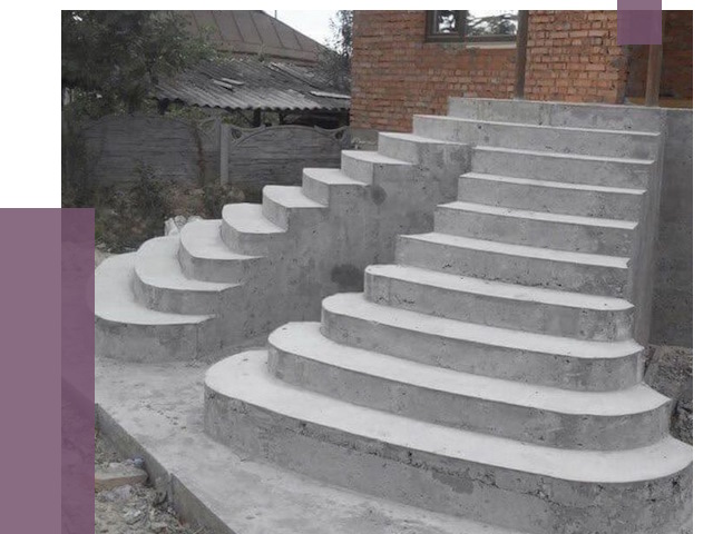 Монтаж бетонных лестниц в Брянске от 4515 руб. 