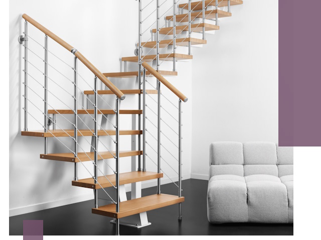 Модульные лестницы под ключ в Брянске — монтаж и изготовление
