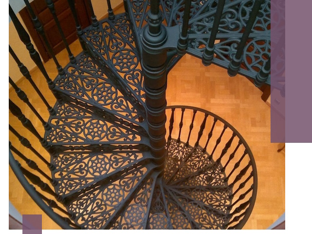 Винтовые лестницы под ключ в Брянске: производство и монтаж