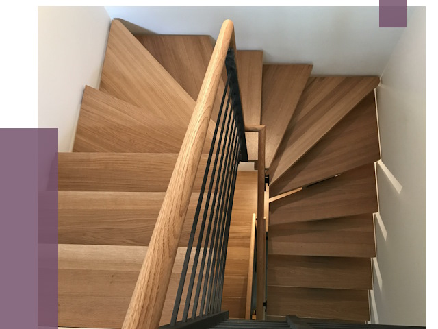 П-образные лестницы в Брянске под ключ от 51067 руб. | ПРОЛЁТ-Бнк