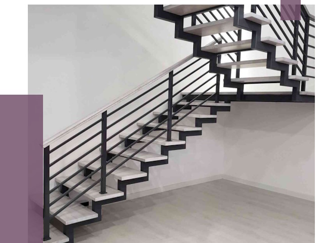 Лестницы на металлокаркасе под ключ в Брянске от 13439 руб. | ПРОЛЁТ-Бнк