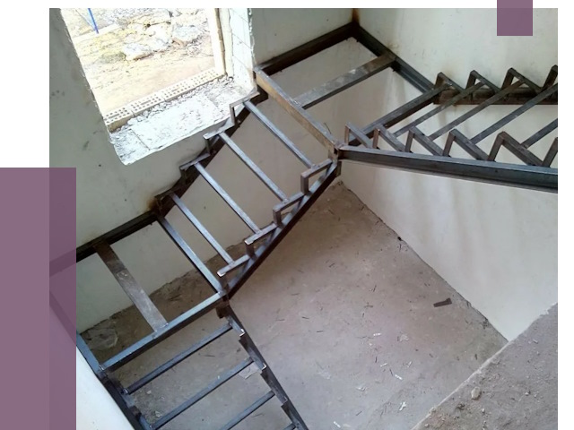 Монтаж лестниц на металлокаркасе в Брянске от 13439 руб. — ПРОЛЁТ-Бнк