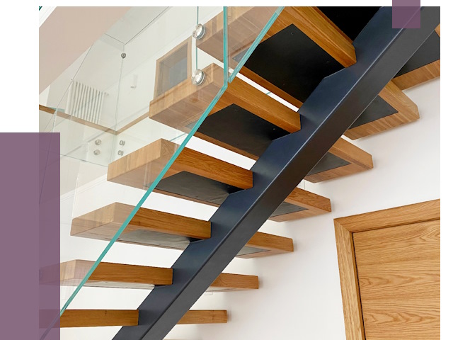 Лестницы на монокосоуре в Брянске от 19889 руб. под ключ | ПРОЛЁТ-Бнк