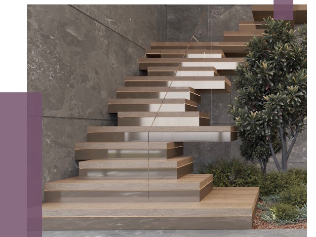 Современные лестницы в Брянске от 14514 руб. | ПРОЛЁТ-Бнк