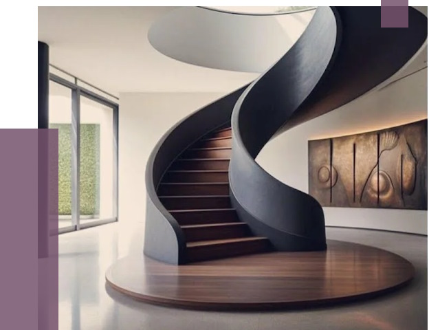 Элитные лестницы под заказ в Брянске от 198894 руб. — ПРОЛЁТ-Бнк