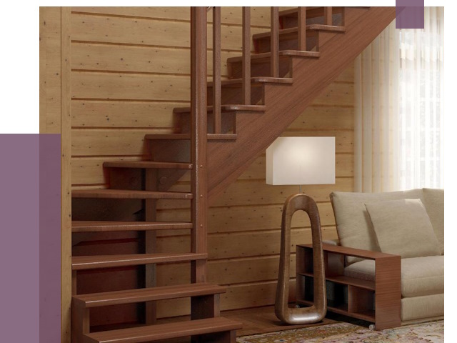 Лестницы эконом класса в Брянске от 19191 руб. бюджетные решения