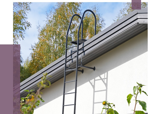 Лестницы на крышу в Брянске от 20104 руб. — монтаж и монтаж ПРОЛЁТ-Бнк