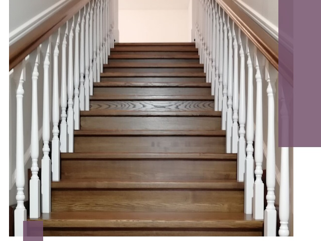 Лестницы из ясеня на заказ в Брянске — изготовление и монтаж