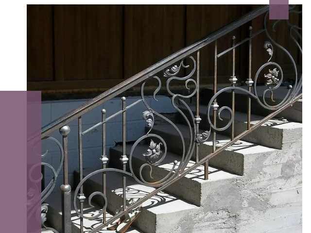 Кованые перила в Брянске от 9138 руб. под ключ — качество от ПРОЛЁТ-Бнк