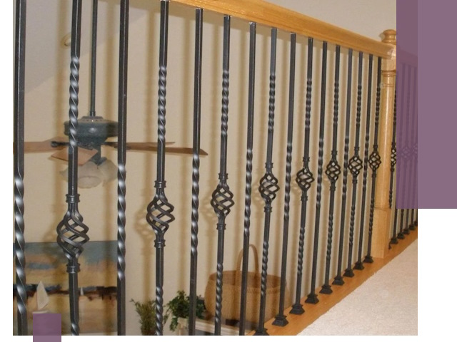 Изготовление и монтаж кованных перил в Брянске под ключ