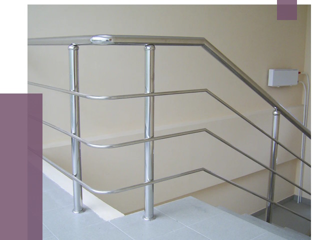 Алюминиевые перила в Брянске от 6666 руб. под ключ | ПРОЛЁТ-Бнк