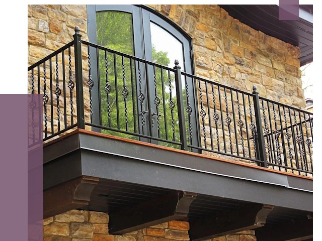 Балконные ограждения в Брянске от 8440 руб. — купить | ПРОЛЁТ-Бнк