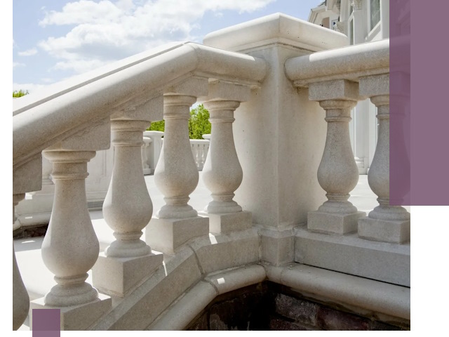 Балюстрады из металла и камня под ключ в Брянске