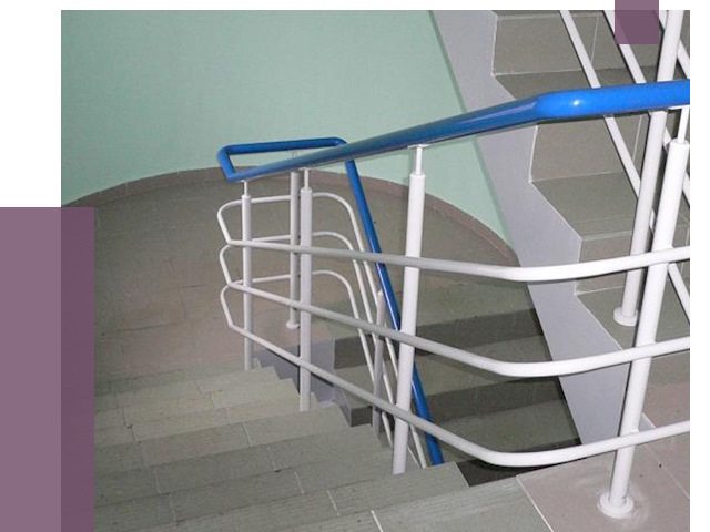 Перила в подъезде в Брянске — установка и замена от 7794 руб. | ПРОЛЁТ-Бнк