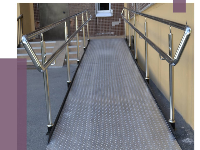 Пандусы в Брянске от 12901 руб. — установка для инвалидов | ПРОЛЁТ-Бнк