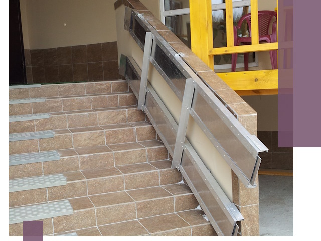 Откидные пандусы под ключ в Брянске — монтаж и демонтаж