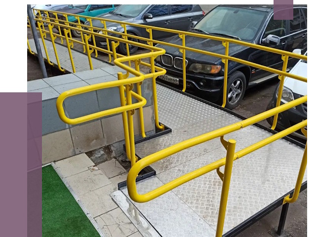 Стационарные пандусы в Брянске от 12901 руб. | ПРОЛЁТ-Бнк