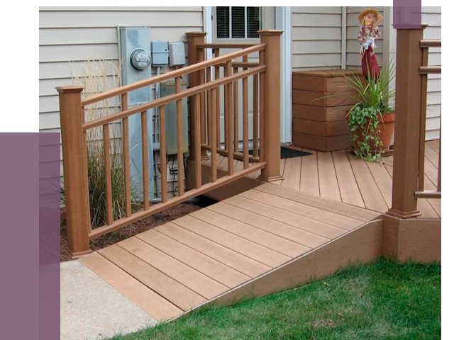 Пандус на крыльцо в Брянске под ключ от 8171 руб. 