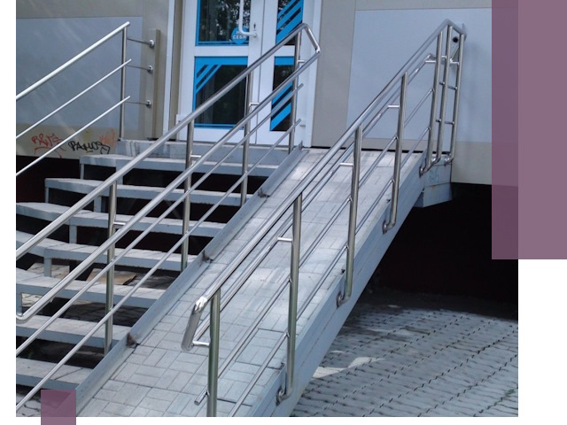 Пандус на крыльцо под ключ в Брянске: монтаж и изготовление