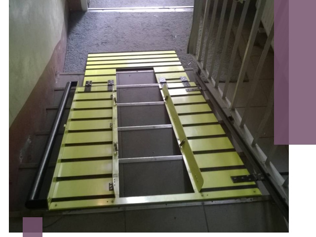 Профессиональный монтаж пандуса в подъезд в Брянске