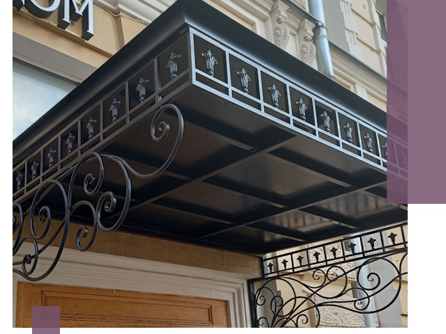 Ремонт козырьков и навесов в Брянске — быстро и качественно