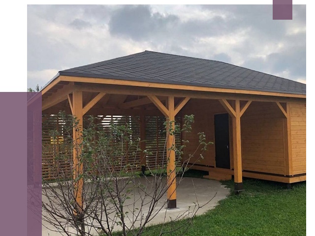 Навесы под ключ в Брянске от 50798 руб.  | ПРОЛЁТ-Бнк