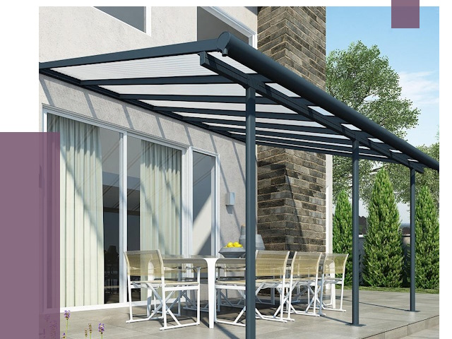 Навесы пристенные в Брянске от 9568 руб. — монтаж и установка | ПРОЛЁТ-Бнк