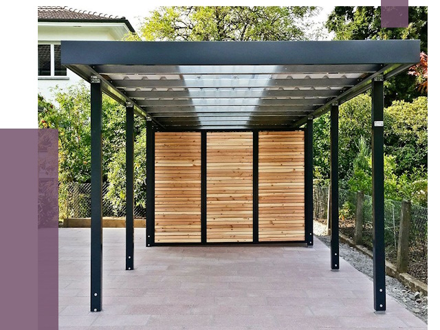 Отдельно стоящие навесы во дворе в Брянске от 84395 руб. | ПРОЛЁТ-Бнк