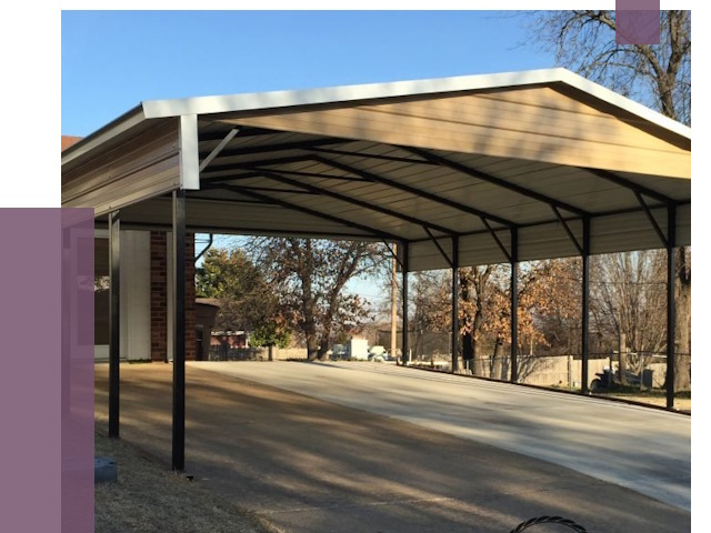 Двускатные навесы в Брянске от 8440 руб. | ПРОЛЁТ-Бнк