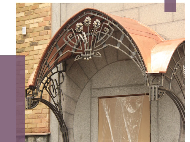 Арочные козырьки в Брянске от 15320 руб. 