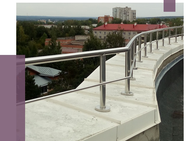 Парапеты и ограждения кровли в Брянске от 5214 руб. 