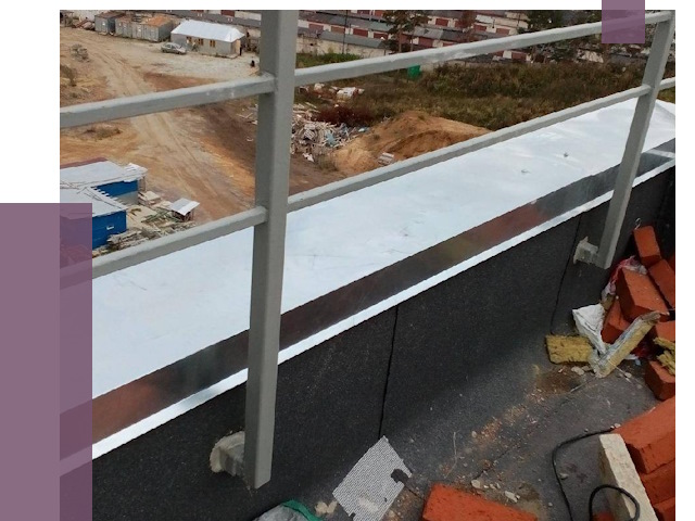 Монтаж парапетов в Брянске от 4515 руб.  | ПРОЛЁТ-Бнк