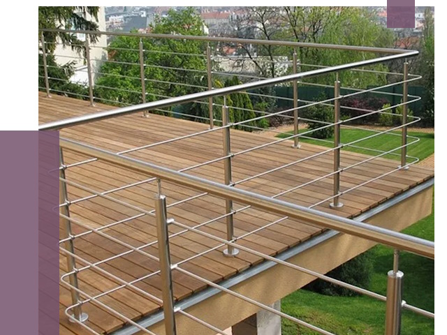 Алюминиевые парапеты в Брянске под ключ от 8171 руб. 