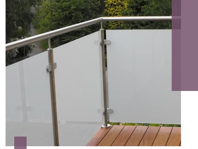 Алюминиевые парапеты для балконов и террас в Брянске