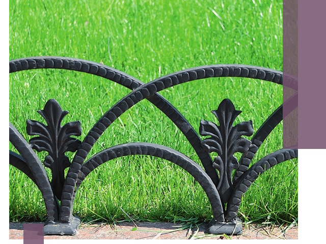 Декоративные металлические бордюры под ключ в Брянске