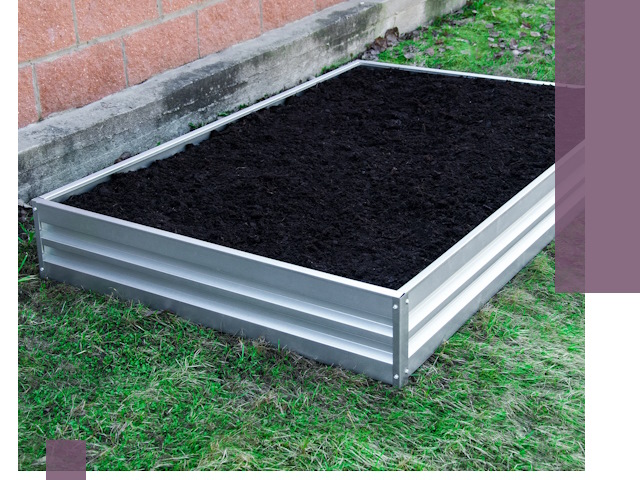 Металлические бордюры для грядок в Брянске: прочность и аккуратность