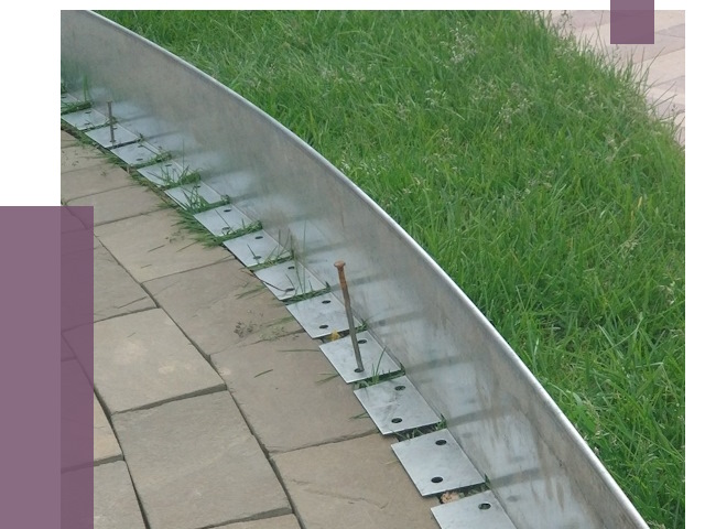 Металлические бордюры для тротуаров в Брянске от 9138 руб.