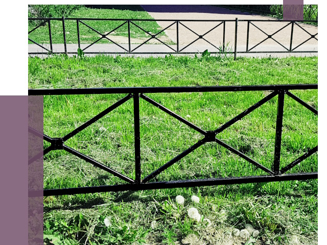 Металлические газонные ограждения в Брянске от 4515 руб.