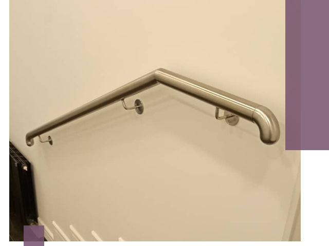 Изготовление пристенных поручней в Брянске под ключ за сроки