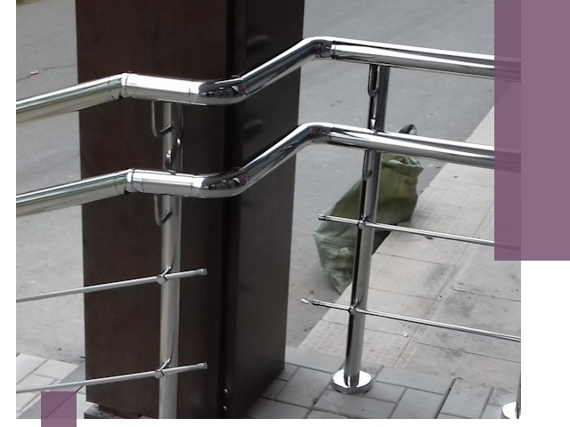 Монтаж поручней из нержавеющей стали в Брянске качественно и быстро